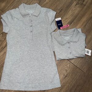 IZOD Kids Light Gray Polo Shirt